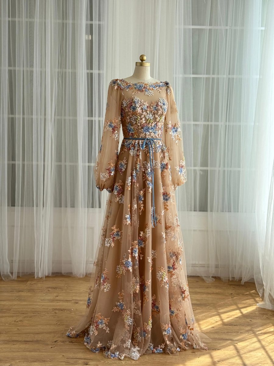 Delphinium Oak Gown