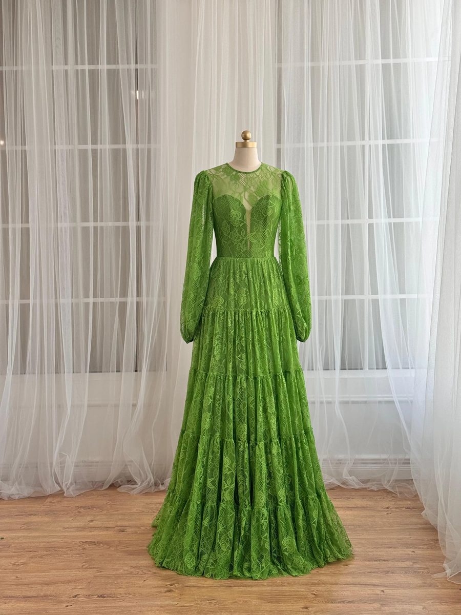 Faye of the Glade Gown — Lumière Haute Couture handmade gown
