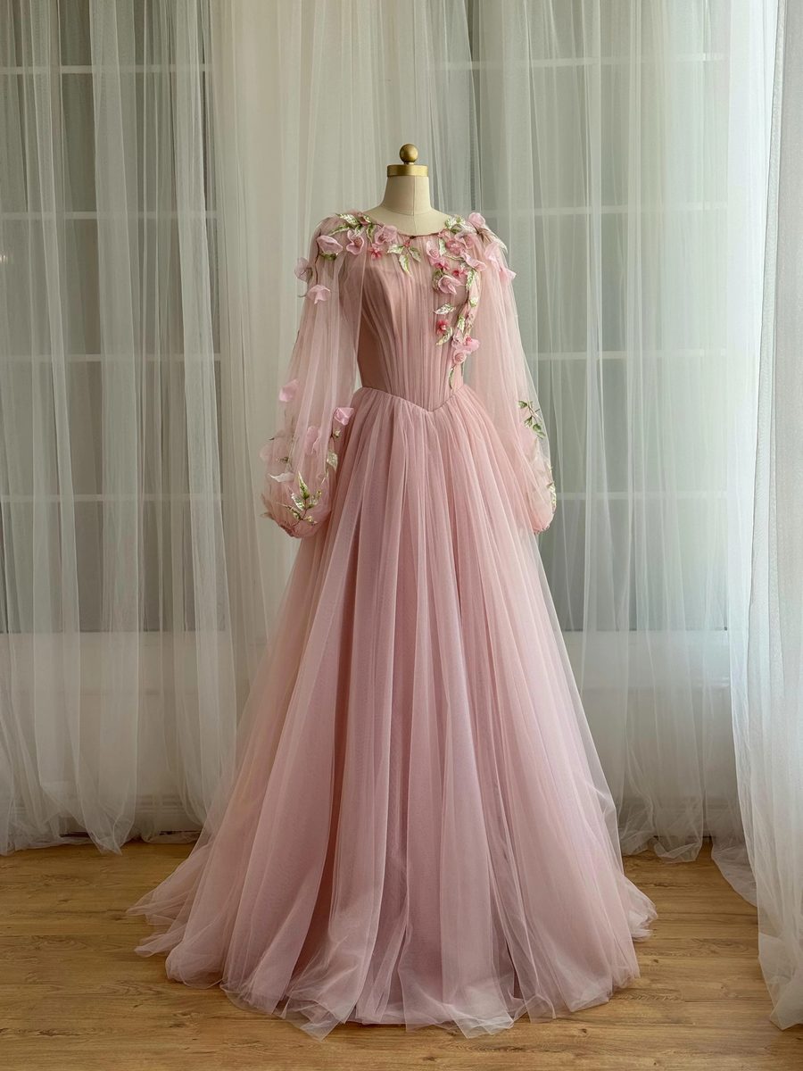 Fleur de Ether Dress — Lumière Haute Couture handmade gown