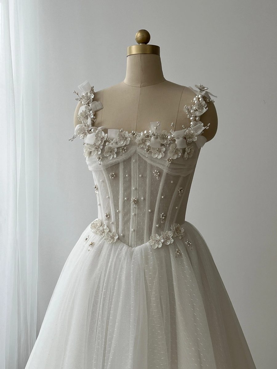 Lumière Pearl Bridal Midi