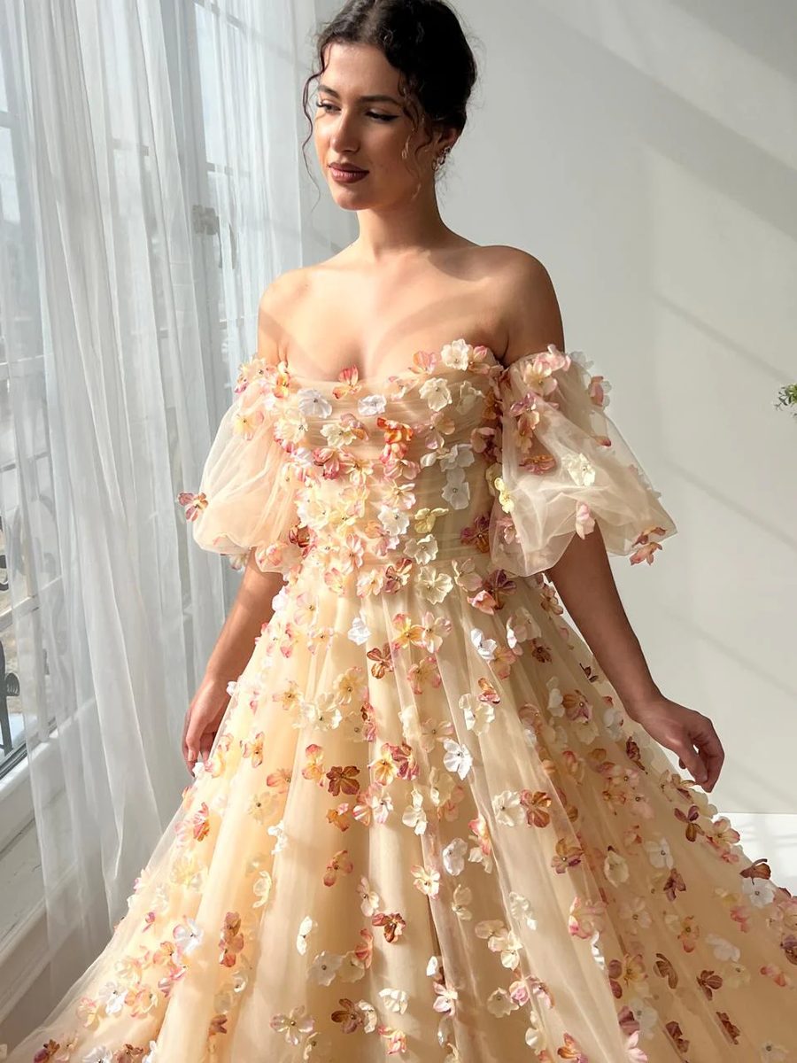 Tulle Bloomfield Gown — Lumière Haute Couture handmade gown