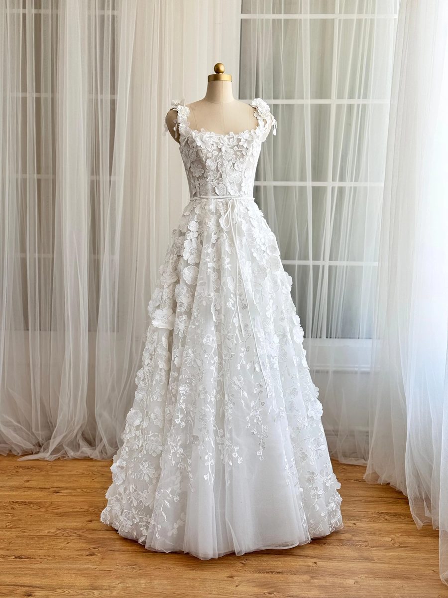 Wisterfield Amelie Gown — Lumière Haute Couture handmade gown